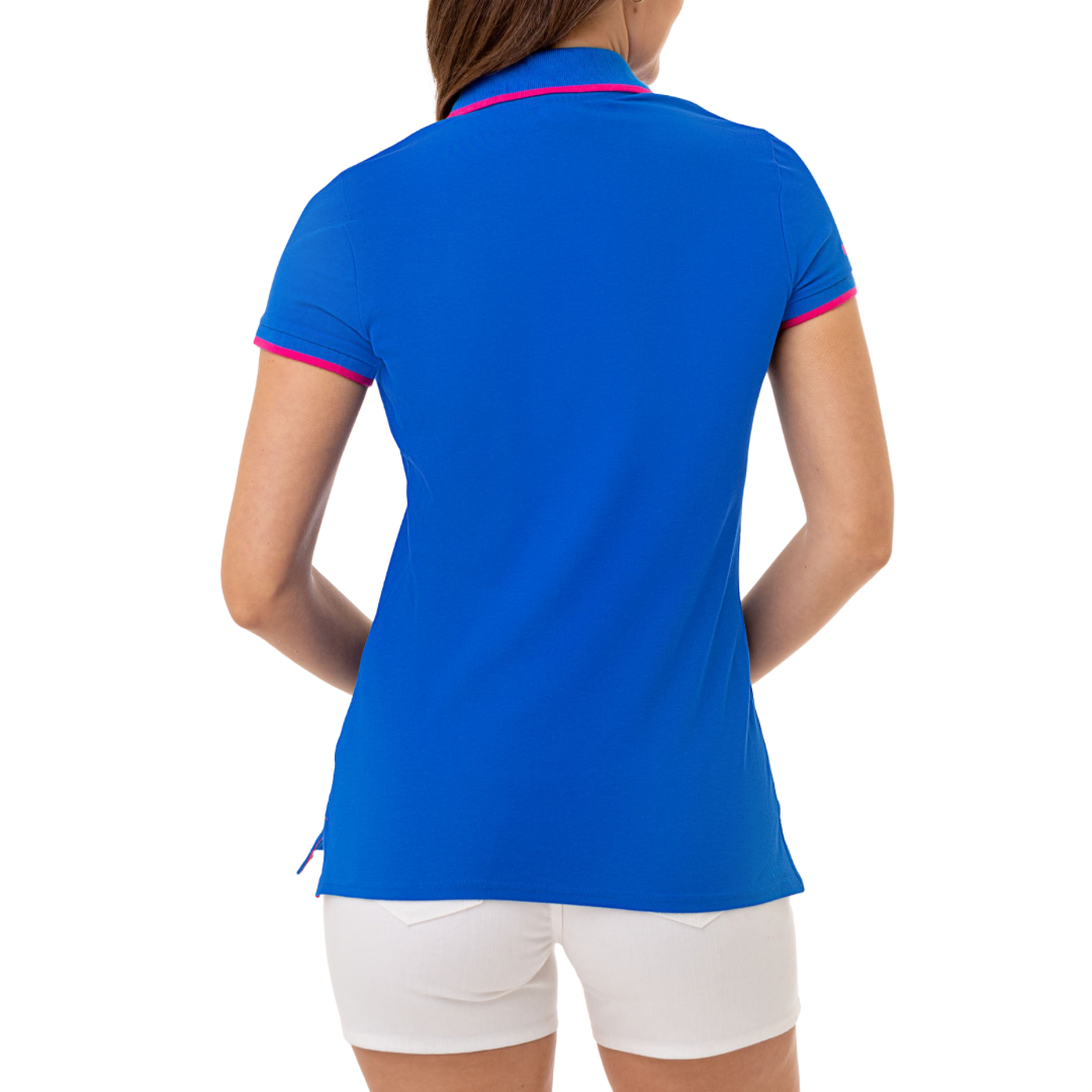 Chemise Polo Bordes Para Mujer