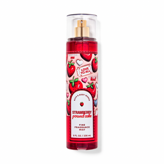 Mist Corporal Strawberry Pound Cake Bath & Body Works