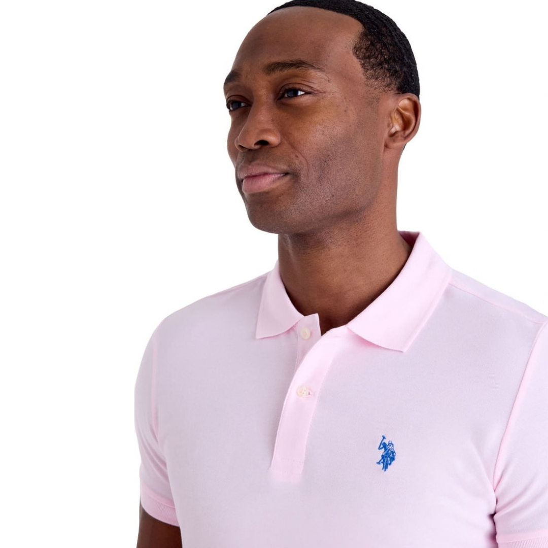 Chemise U.S. Polo Assn. Rosado Claro Para Hombre