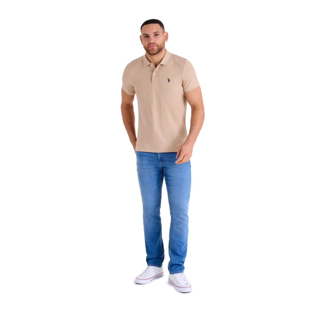 Chemise U.S. Polo Assn. Beige Arena Para Hombre