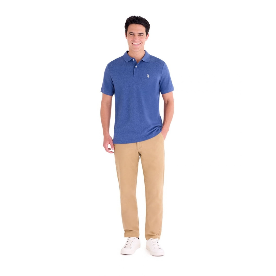 Chemise U.S. Polo Assn. Azul Jaspeado Para Hombre