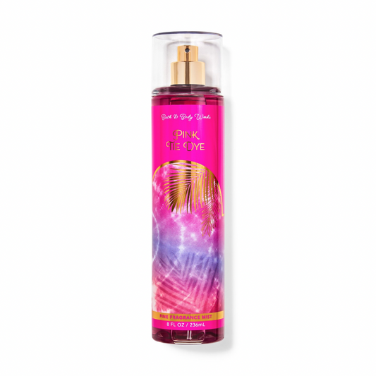 Mist Corporal Pink Tie Dye Bath & Body Works