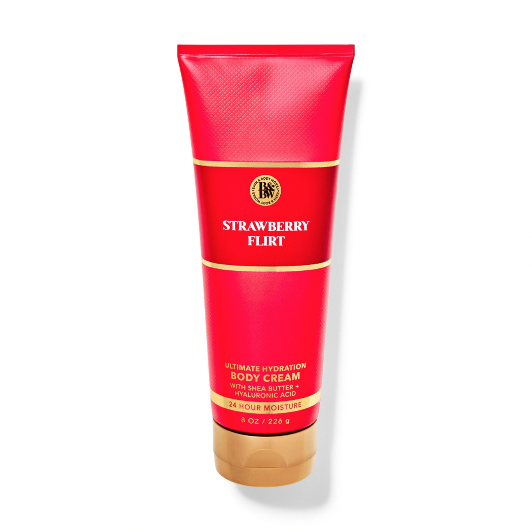 Crema Hidratante Strawberry Flirt Bath & Body Works