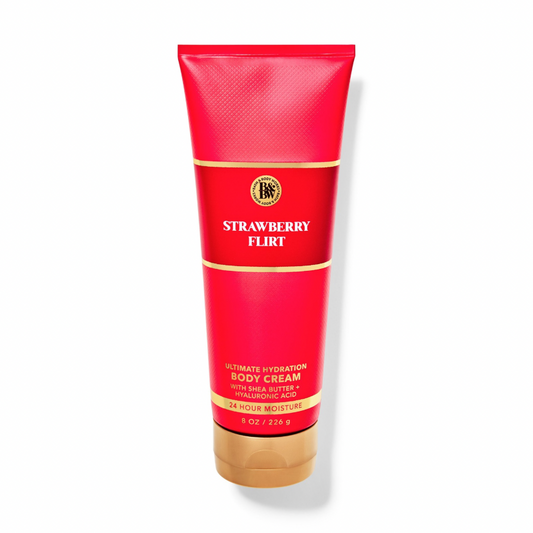 Crema Hidratante Strawberry Flirt Bath & Body Works