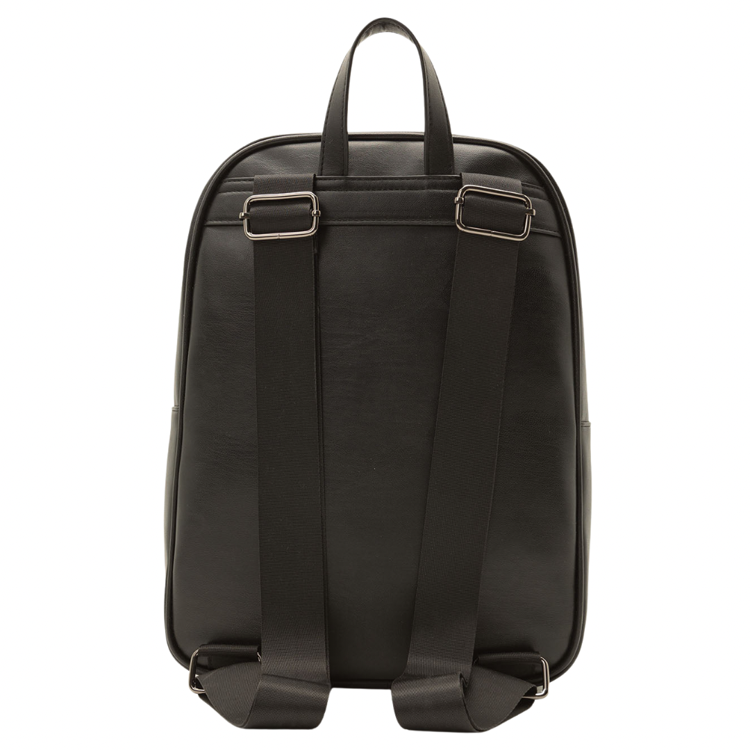 Bolso Polo Negro Grande Acolchado De Channel