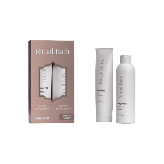 Derela Ritual Bath & Body Set Dúo De Cuidado Corporal Gel De Ducha y Leche Corporal (Hecho en España)