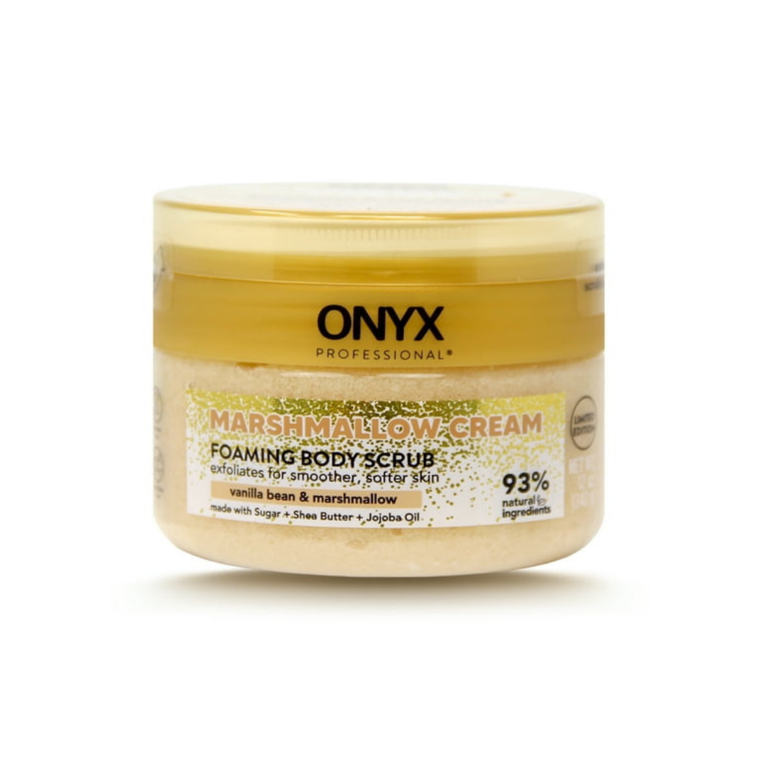 Exfoliante Corporal Espumoso Marshmallow Cream de Onyx Professional