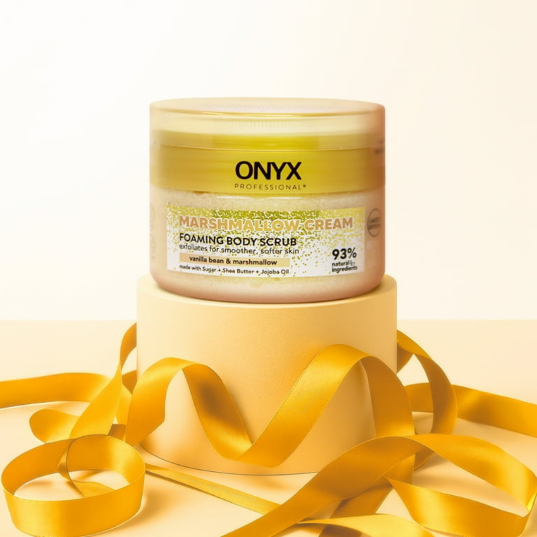 Exfoliante Corporal Espumoso Marshmallow Cream de Onyx Professional