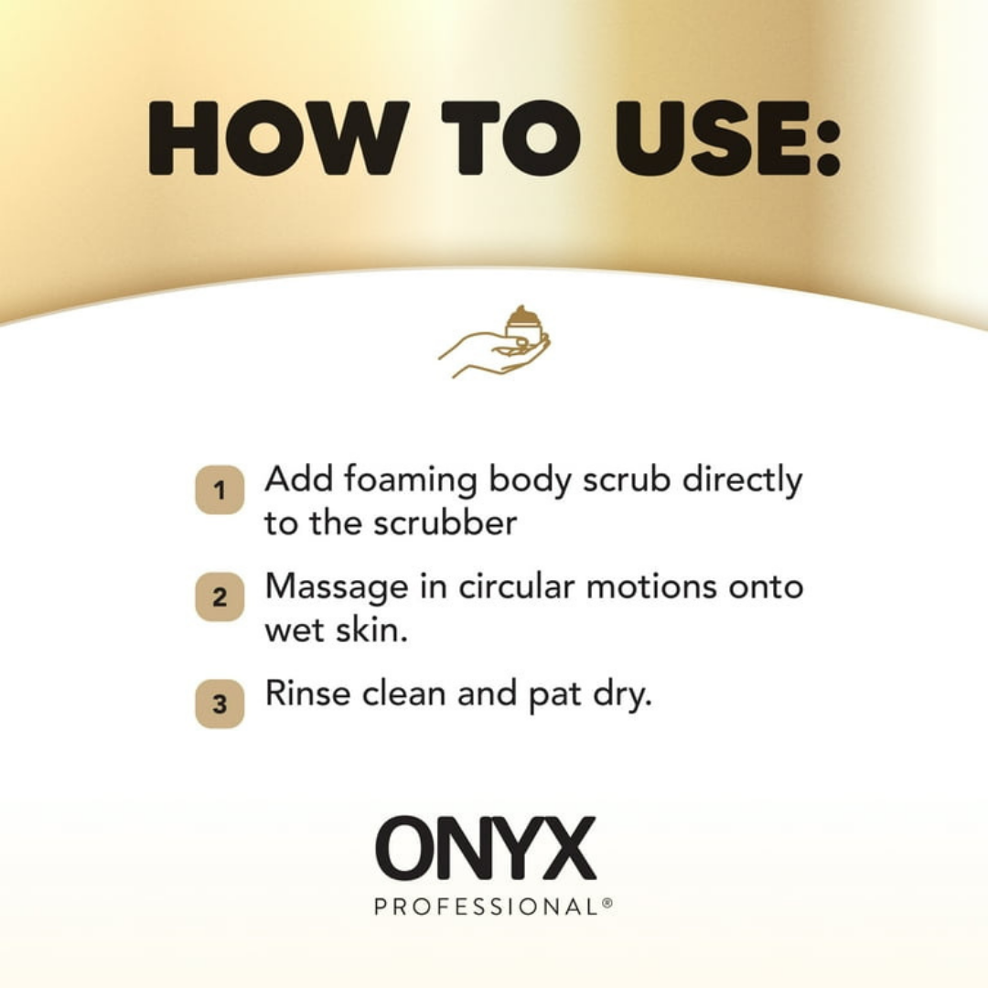 Exfoliante Corporal Espumoso Marshmallow Cream de Onyx Professional