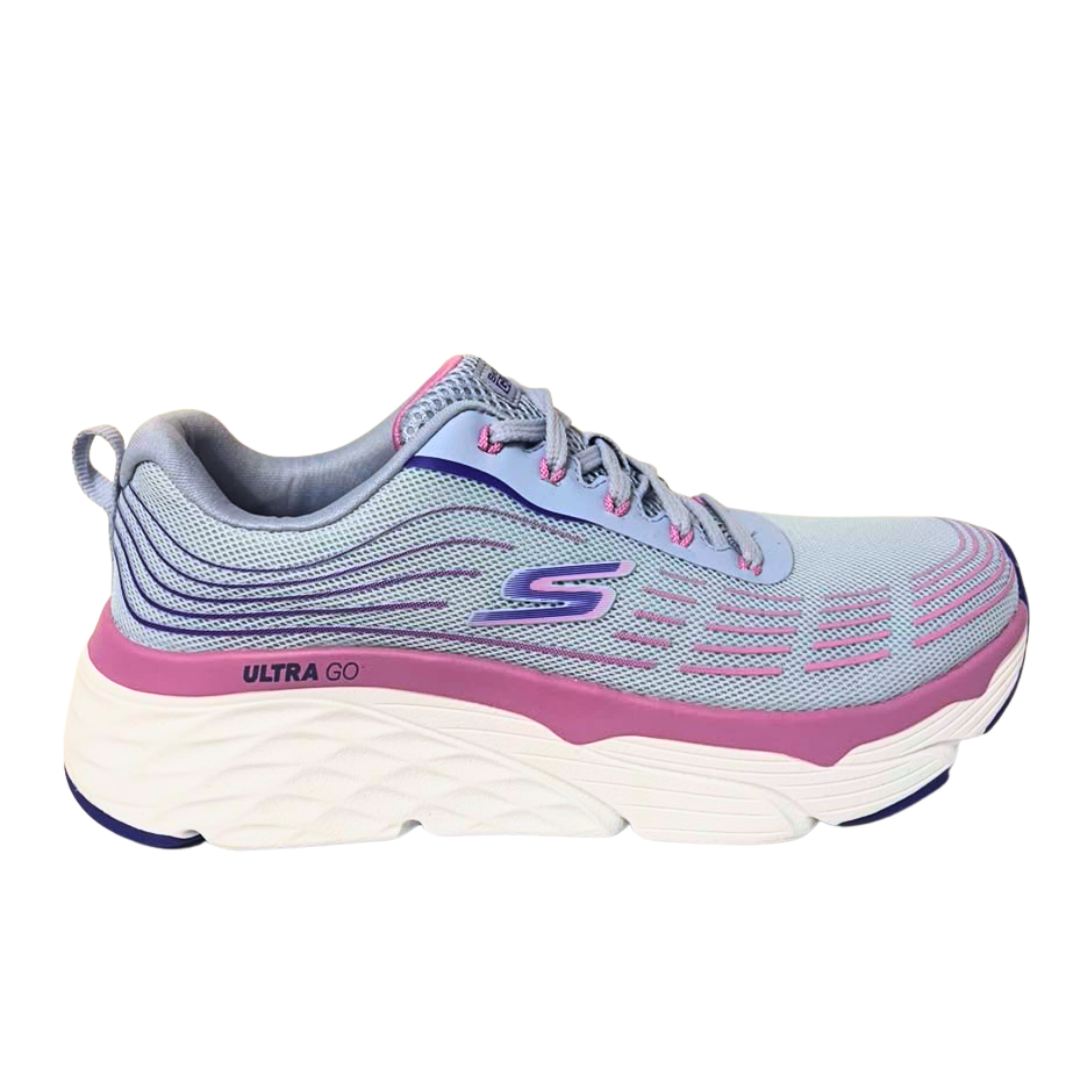 Zapatos Skechers Max Cushioning Elite Lavanda y Multicolor