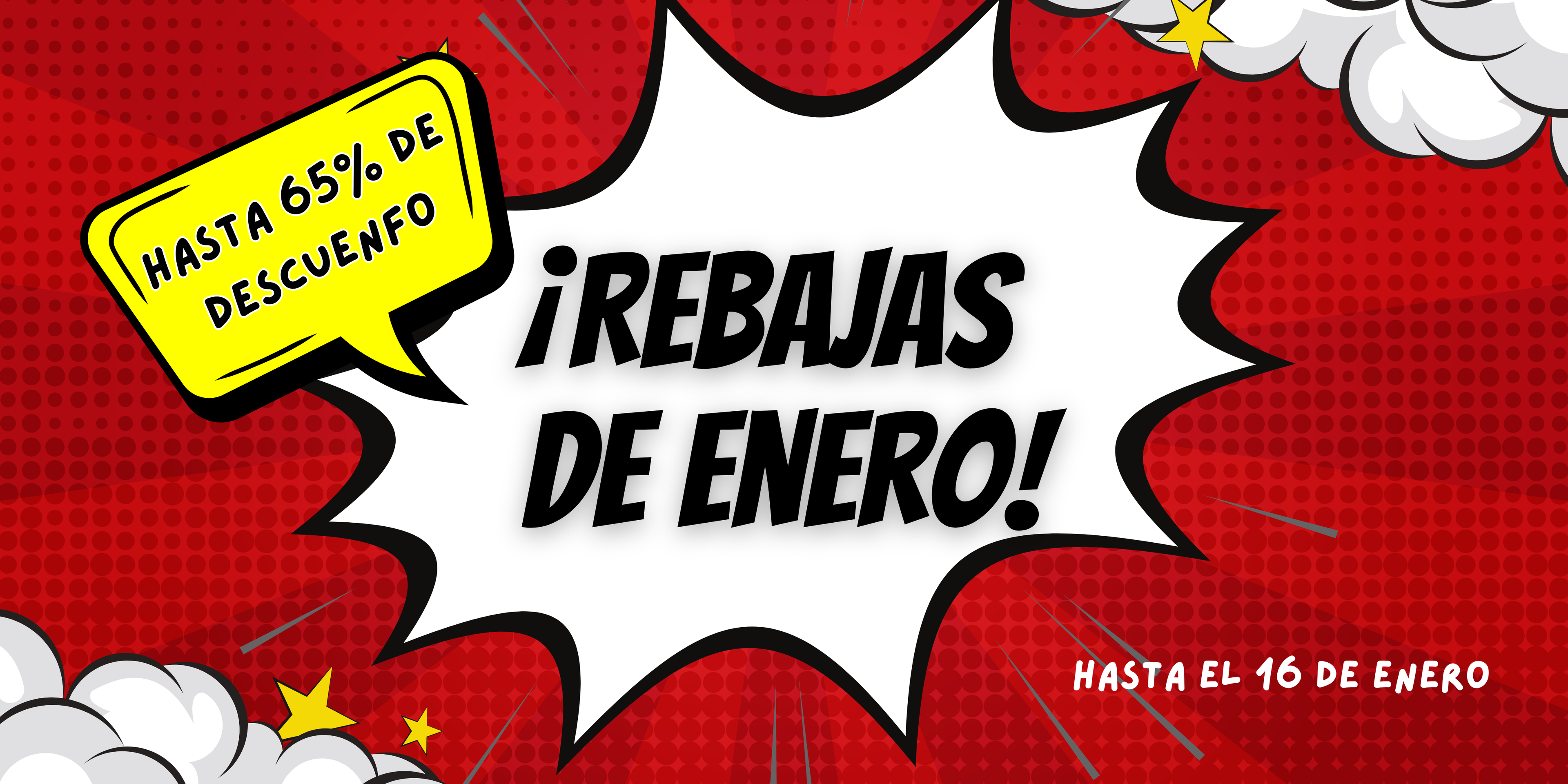 Rebajas de enero The Gaby Store - Descuento de hasta 65% - Venta de loquidacion hasta el 16 de enero